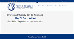 Desktop Screenshot of catruesdalelaw.com